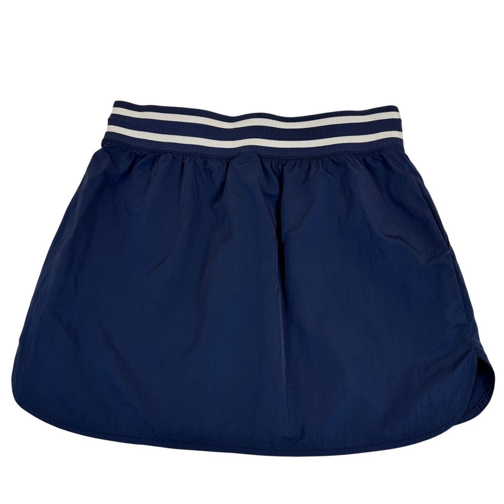 Offline by Aerie Navy Blue Striped Waistband Active Skort Pockets Women's Size M - Picture 2 of 5